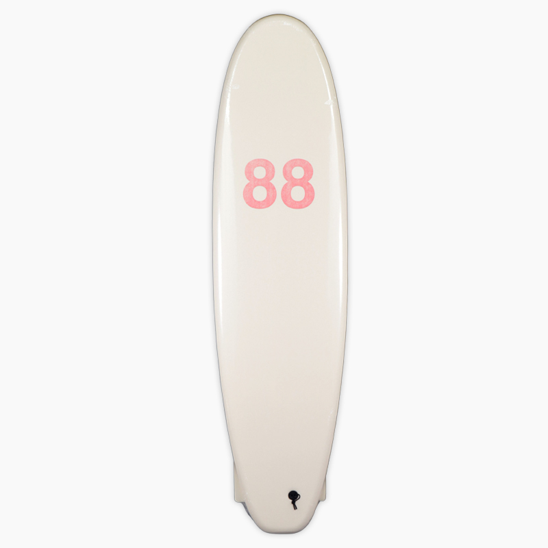 88 SURFBOARDS エイティーエイトサーフボード White/Black ホワイト/ブラック 7'0''